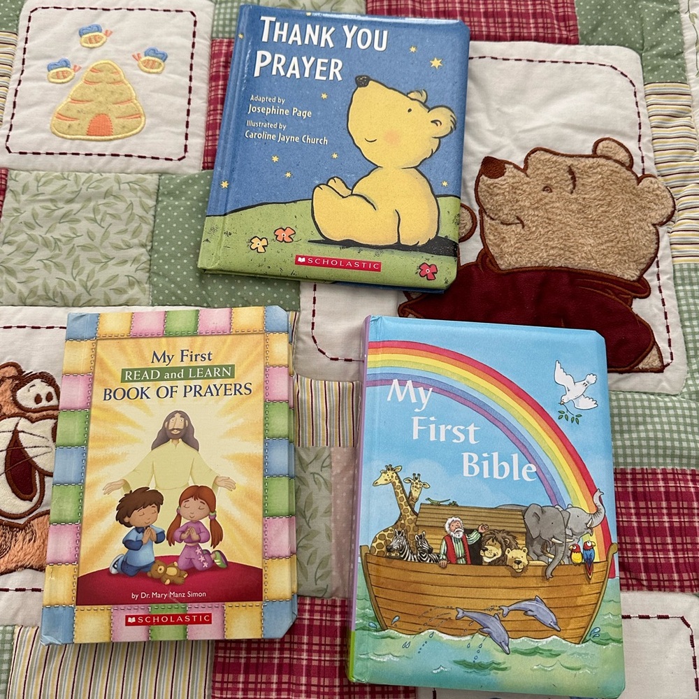 Jesus Bible Prayer books for children 3 pcs